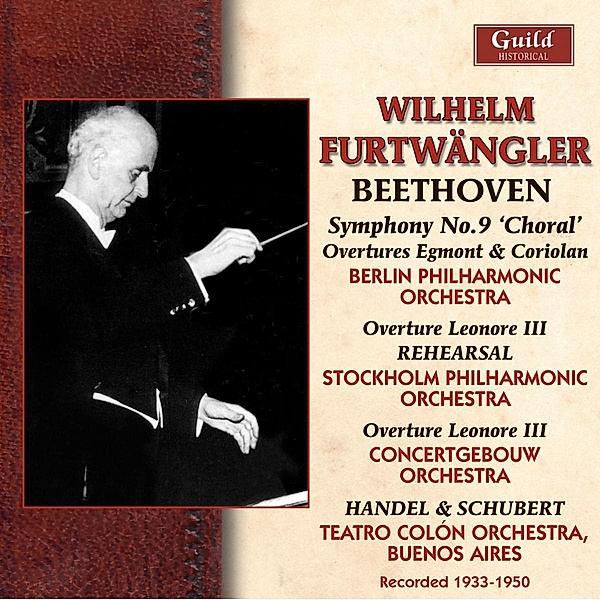 Furtwängler Dirigiert Beethoven 9/+, Furtwängler, Berlin Philharmonic Orchestra