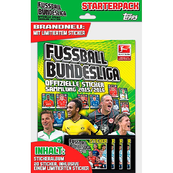 Fußball Bundesliga Sticker Starter 15/