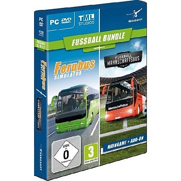 Fussball Bundle - Fernbus Sim.+ Fussball Mannschafts