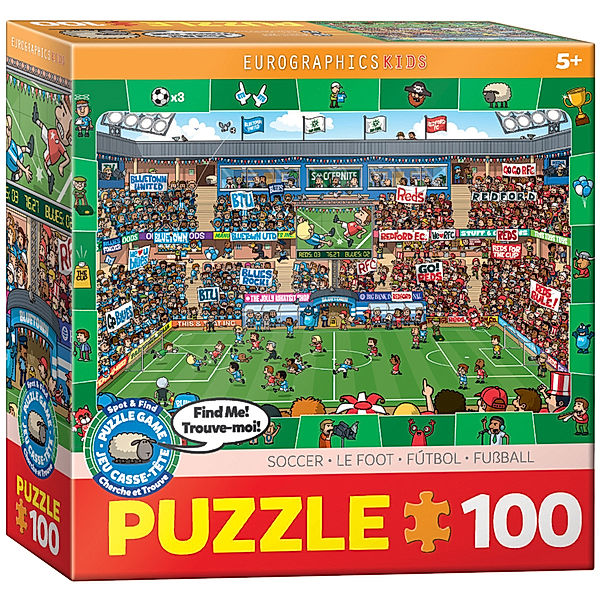 Eurographics Fußball - Suchen & Finden (Puzzle)