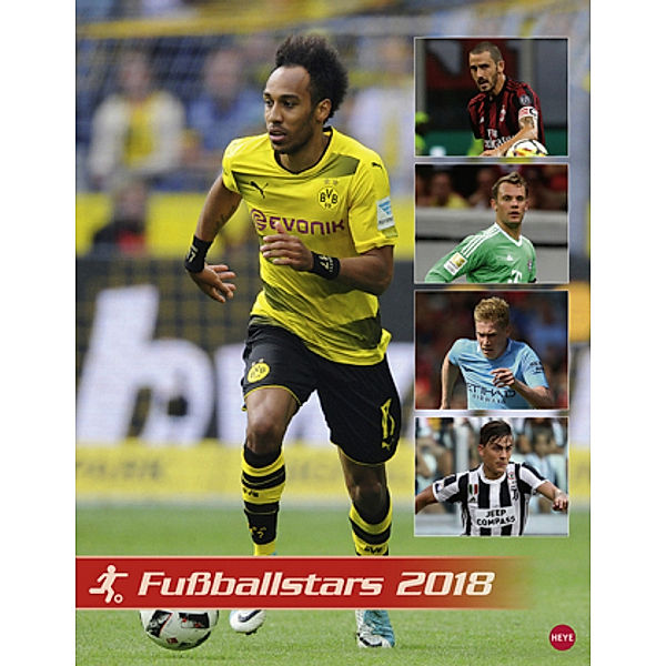 Fußball Superstars Posterkalender - Kalender 2018
