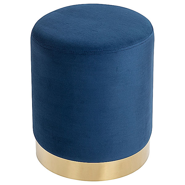 Fußhocker (Farbe: blau)