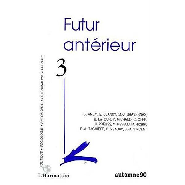 Futur Anterieur 3 / Hors-collection, Collectif