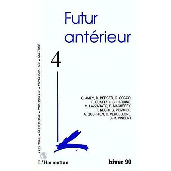 Futur Anterieur 4 / Hors-collection, Collectif