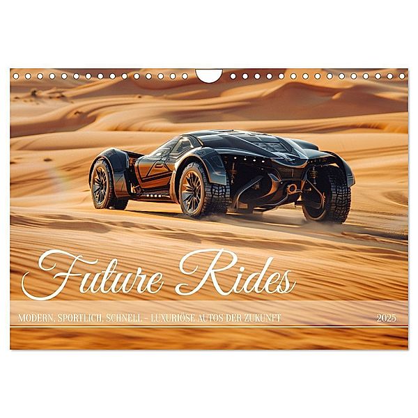 Future Rides (Wandkalender 2025 DIN A4 quer), CALVENDO Monatskalender, Calvendo, Kerstin Waurick
