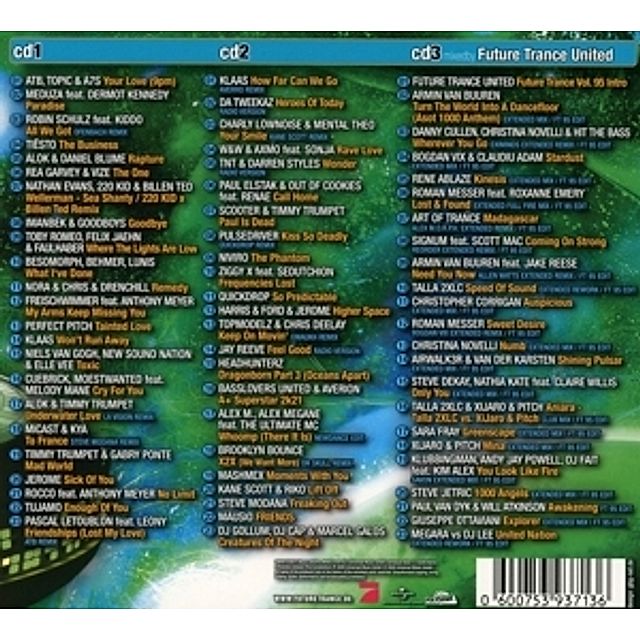 Future Trance 95 3 CDs CD von Diverse Interpreten bei Weltbild.de
