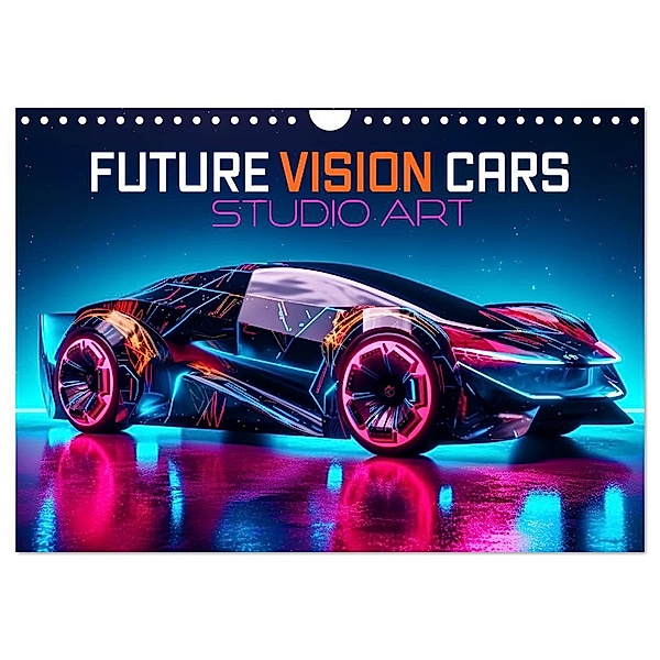 Future Vision Cars-Studio Art (Wandkalender 2024 DIN A4 quer), CALVENDO Monatskalender, Monika Altenburger