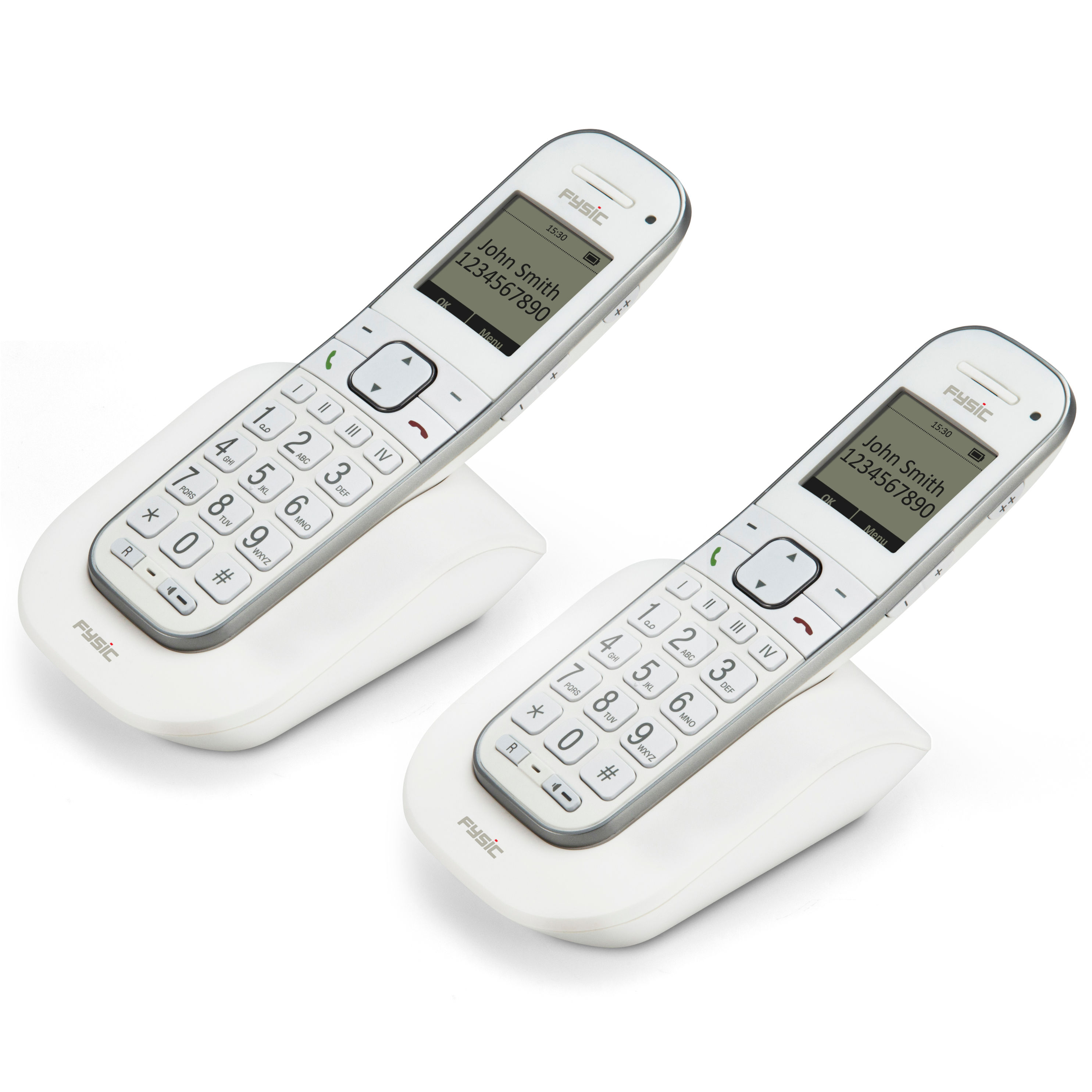 Fysic DUO-DECT Telefon für Senioren mit gr. Tasten und 2 Mobilteilen  FX-9000 | Weltbild.de