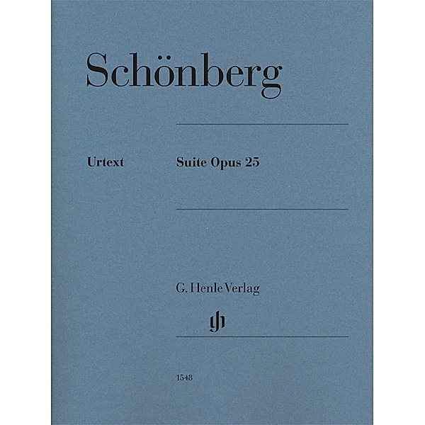 G. Henle Urtext-Ausgabe / Arnold Schönberg - Suite op. 25