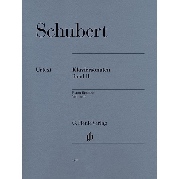 G. Henle Urtext-Ausgabe / Franz Schubert - Klaviersonaten, Band II.Bd.2, Band II Franz Schubert - Klaviersonaten