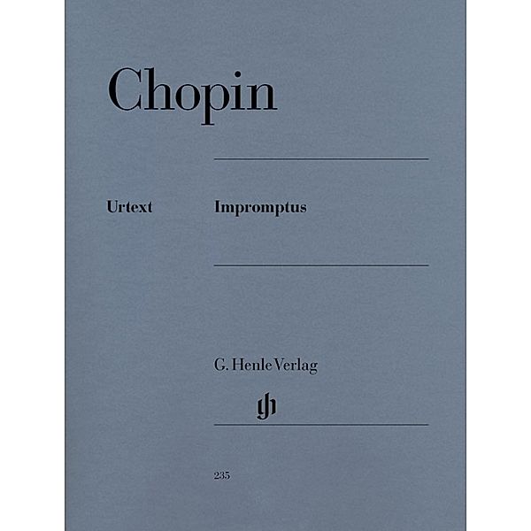 G. Henle Urtext-Ausgabe / Frédéric Chopin - Impromptus, Frédéric Chopin - Impromptus