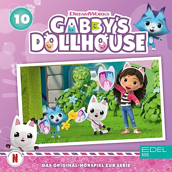 Gabby`s Dollhouse - 10 - Folge 10: Das Puppenhaus-Hotel / Ein Rittermärchen (Das Original-Hörspiel zur Serie), Arlette Stanschus, Angela Strunck