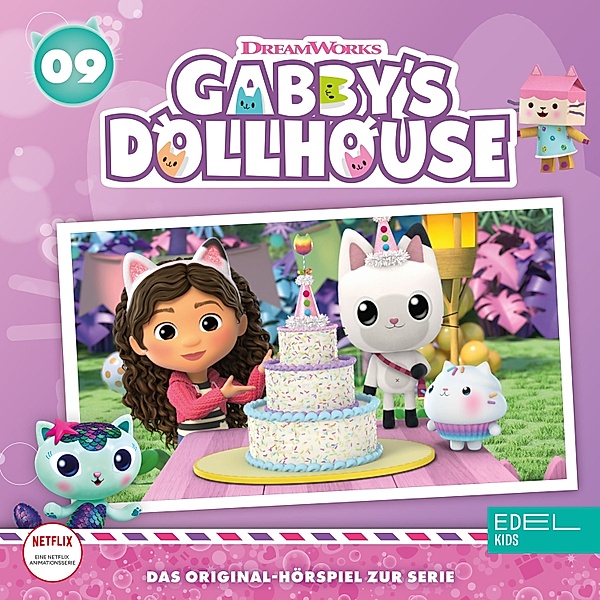 Gabby`s Dollhouse - 9 - Folge 9: Die miau-tastischen Spiele / Pandys Geburtstag (Das Original-Hörspiel zur Serie), Arlette Stanschus, Angela Strunck