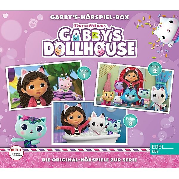 Gabby's Dollhouse.Box.1,3 Audio-CD, Gabby'S Dollhouse