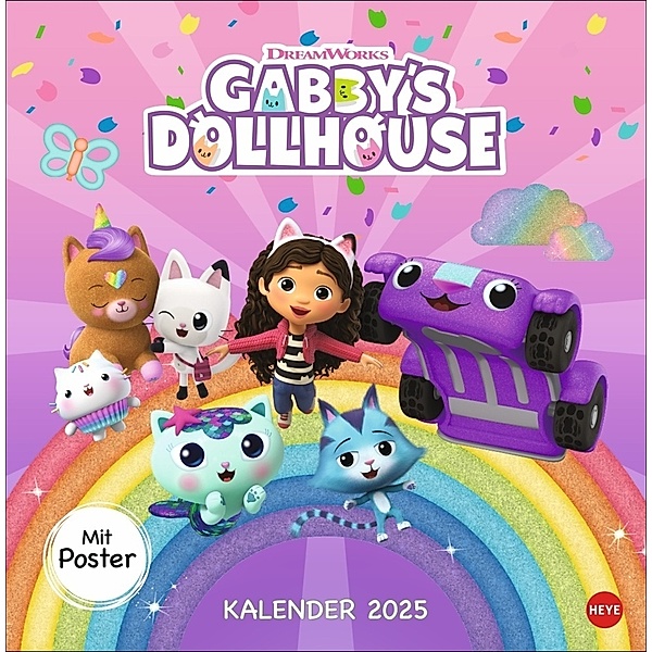 Gabby's Dollhouse  Broschurkalender 2025