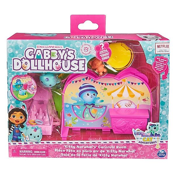 Amigo Verlag, Spin Master Gabby's Dollhouse Deluxe Room Carnival