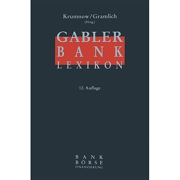 Gabler Bank-Lexikon