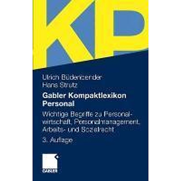 Gabler Kompaktlexikon Personal, Ulrich Büdenbender, Hans Strutz
