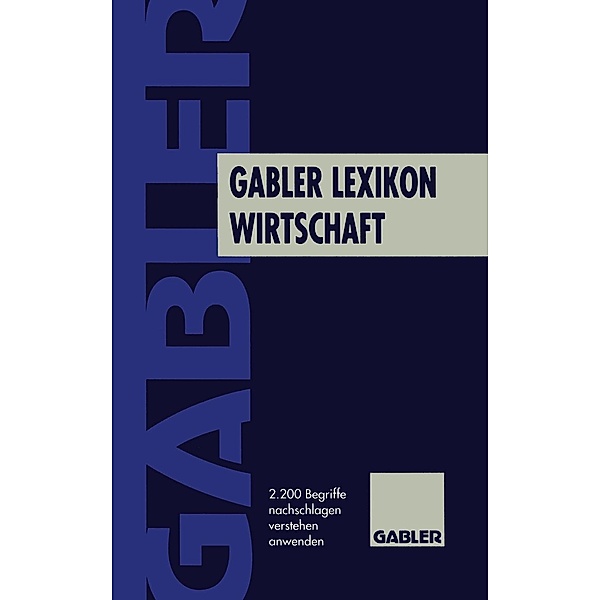 Gabler Lexikon Wirtschaft, Ute Arentzen, Ulrike Lörcher