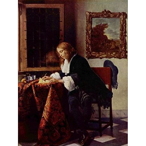 Gabriel Metsu - Briefschreiber - 1.000 Teile (Puzzle)