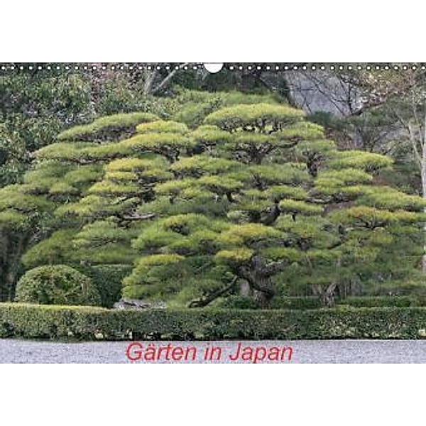 Gärten in Japan (Wandkalender 2015 DIN A3 quer), Roland Irlenbusch