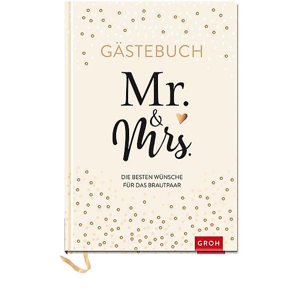 Gästebuch Mr. & Mrs., Groh Verlag