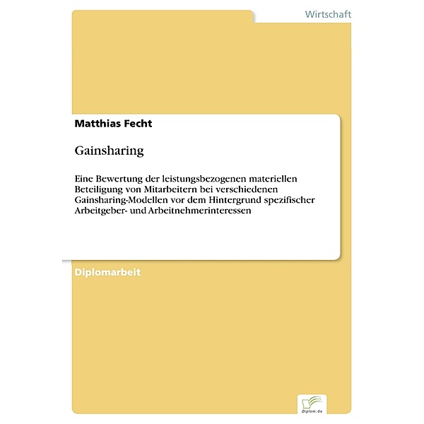 Gainsharing, Matthias Fecht