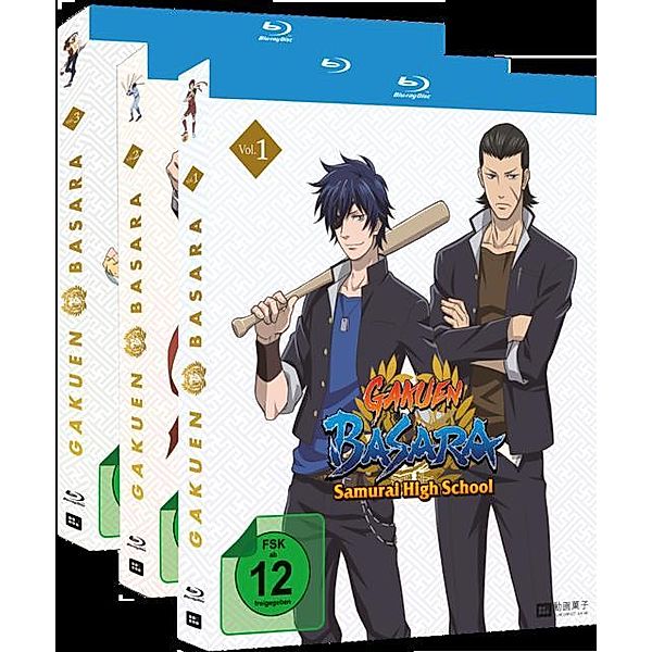 Gakuen Basara Samurai High School - Gesamtausgabe - Bundle - Vol.1-3