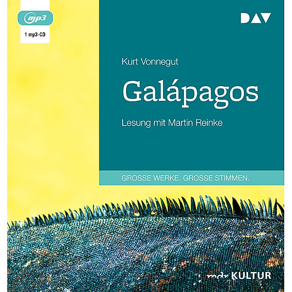 Galápagos,1 Audio-CD, 1 MP3, Kurt Vonnegut
