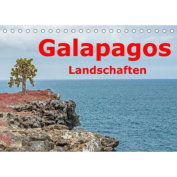 Galapagos- Landschaften (Tischkalender 2023 DIN A5 quer), Thomas Leonhardy