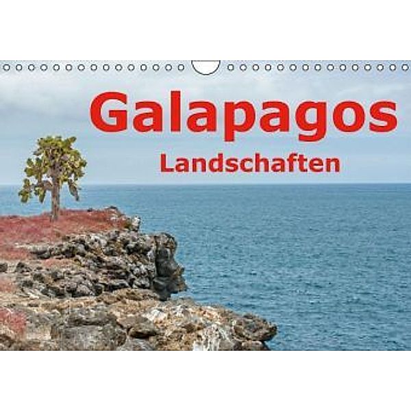 Galapagos- Landschaften (Wandkalender 2015 DIN A4 quer), Thomas Leonhardy