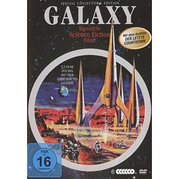 Galaxy - Klassische Science Fiction Filme DVD-Box, Kirk Douglas, Randolph Scott