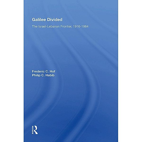 Galilee Divided, Frederic C Hof