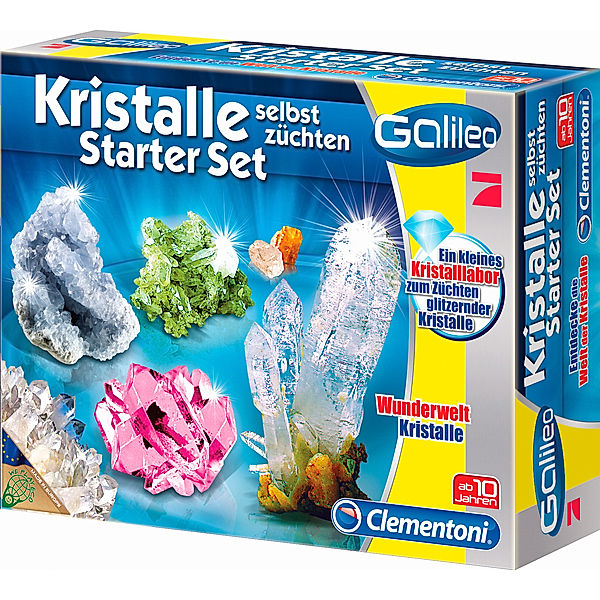 Clementoni Galileo - Kristalle selber züchten - Starter-Set