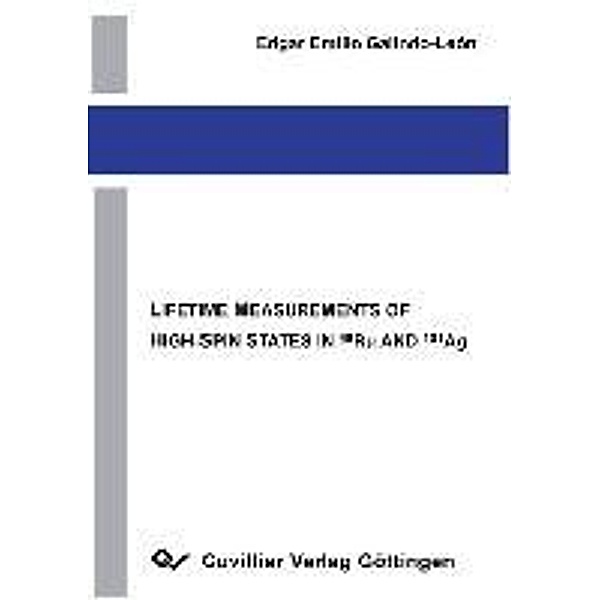 Galindo-Leon, E: Lifetime Measurements of High-Spin States, Edgar E. Galindo-Leon