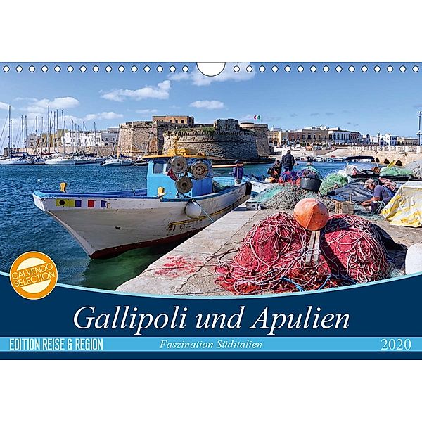 Gallipoli und Apulien - Faszination Süditalien (Wandkalender 2020 DIN A4 quer), Martina Schikore