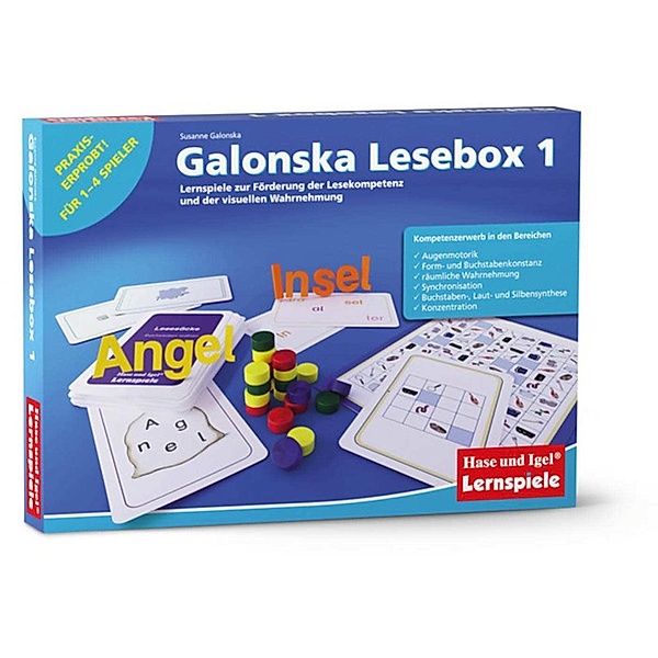 Hase und Igel Galonska Lesebox 1, Susanne Galonska