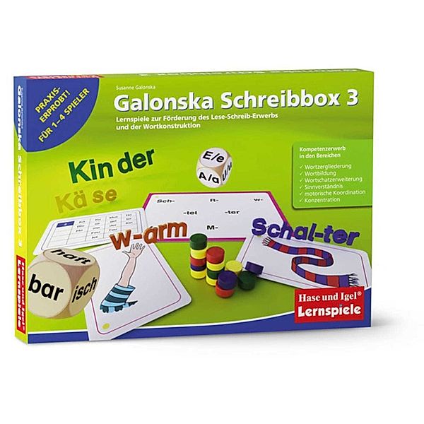 Hase und Igel Galonska Schreibbox 3, Susanne Galonska