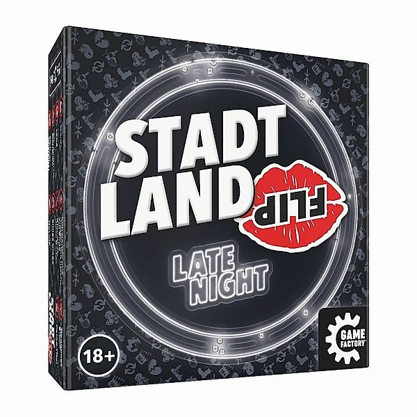Carletto Deutschland, GAMEFACTORY Game Factory - Stadt Land Flip Late Night