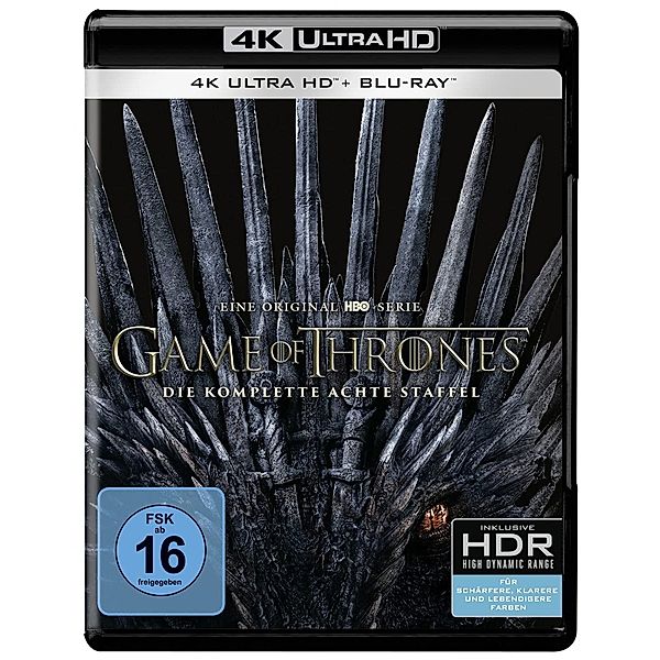 Game of Thrones - Staffel 8 (4K Ultra HD), Nikolaj Coster-Waldau Lena... Peter Dinklage