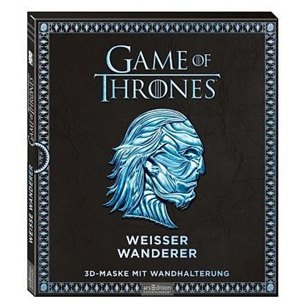 Game of Thrones - Weisser Wanderer, 3D-Maske mit Wandhalterung
