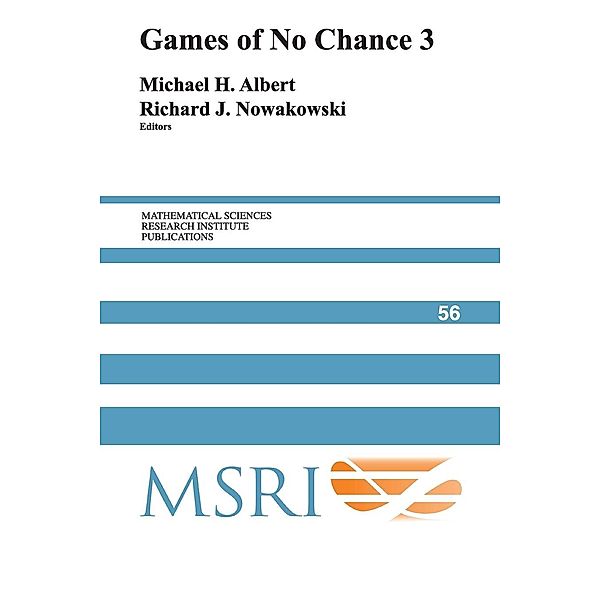 Games of No Chance 3, Michael H. Albert