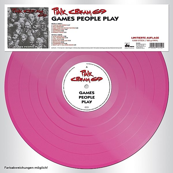 Games People Play (Limited Vinyl Edition), Pink Cream 69