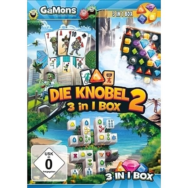 Gamons - Die Knobel 3 In 1 Box 2