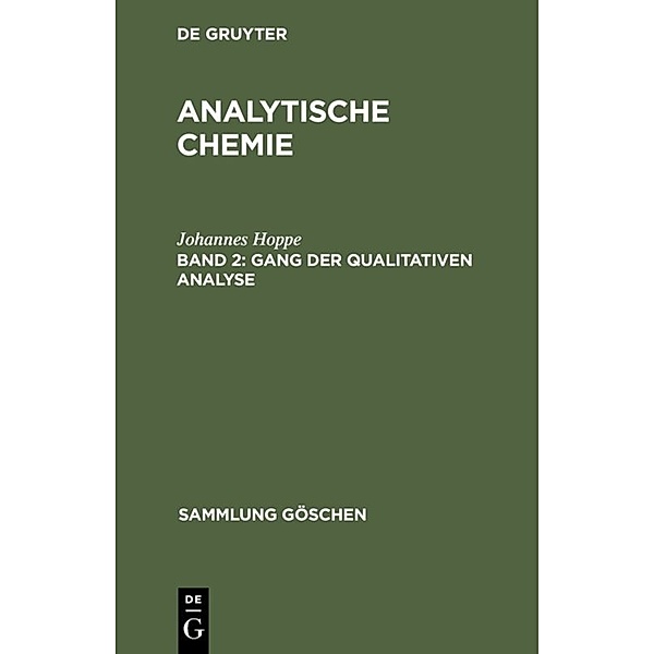 Gang der qualitativen Analyse, Johannes Hoppe