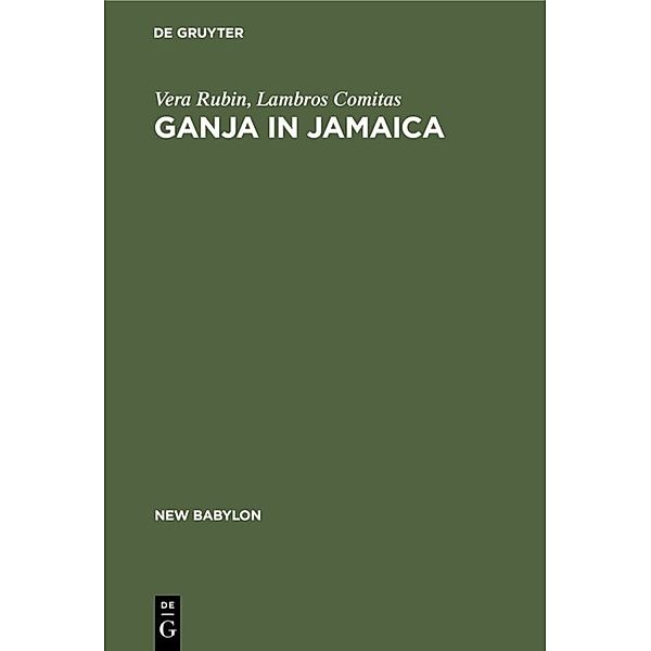 Ganja in Jamaica, Vera Rubin, Lambros Comitas