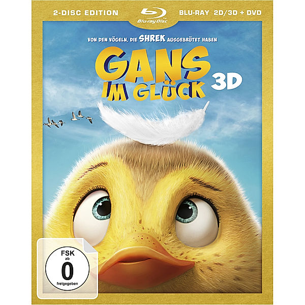 Gans im Glück - 3D-Version Blu-ray bei Weltbild.de kaufen