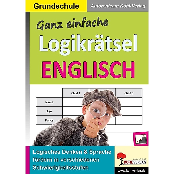 Ganz einfache Logikrätsel Englisch, Autorenteam Kohl-Verlag