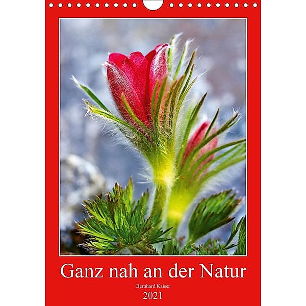 Ganz nah an der Natur (Wandkalender 2021 DIN A4 hoch), Bernhard Kaiser