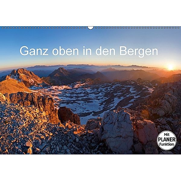 Ganz oben in den BergenAT-Version (Wandkalender 2018 DIN A2 quer), Christa Kramer